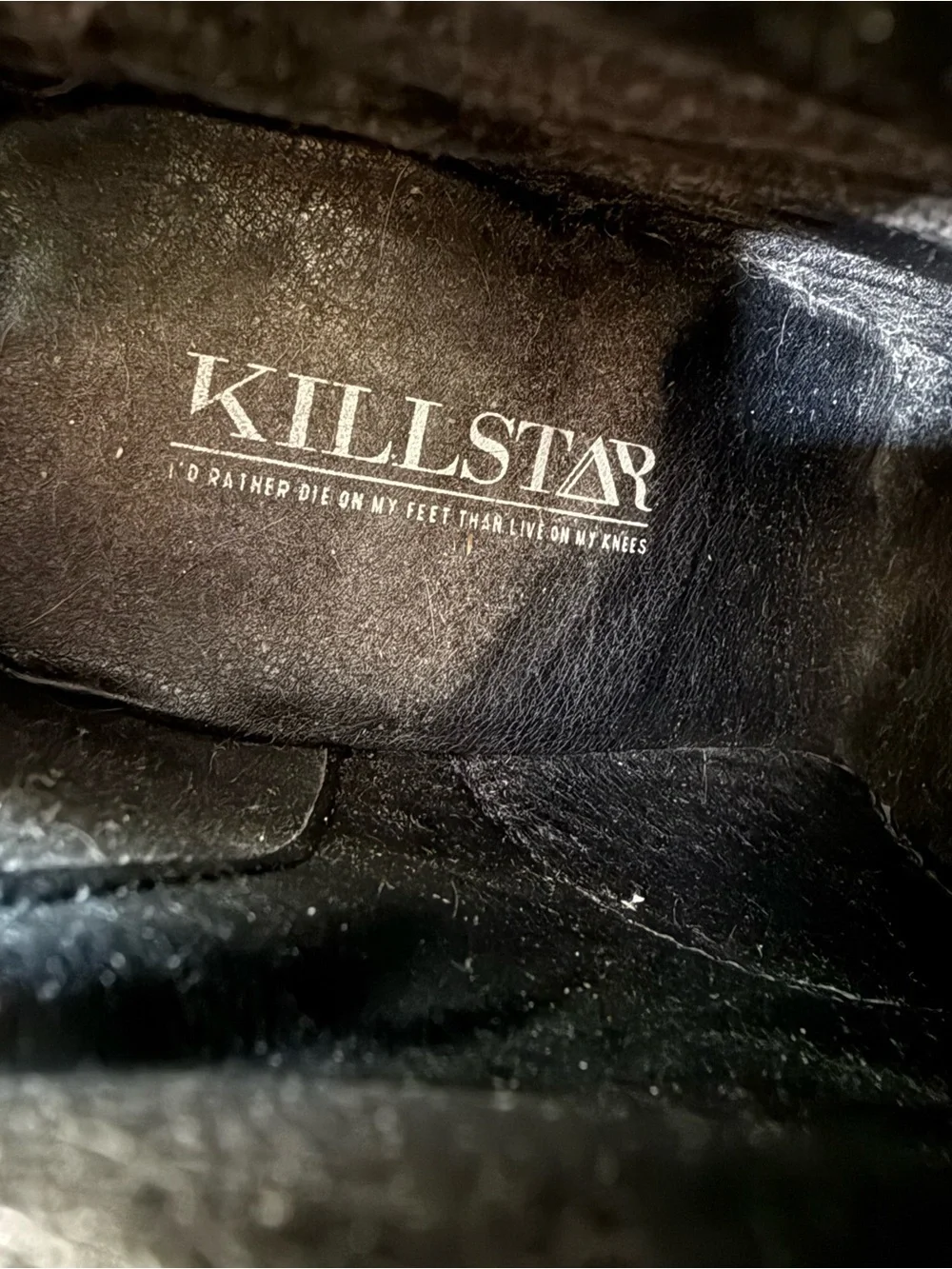 Killstar 2018 Black Patent PVC Trace Platform Boots Size 6